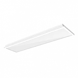 Светодиодный светильник "ВАРТОН" тип кромки V-Clip® 1200*300*60мм 36 ВТ 3000К IP40 RAL9010 с равномерной засветкой с рассеивателем опал в комплекте