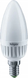 Лампа Navigator 61 624 NLL-C37-7-230-3COLOR-E14