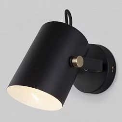 Настенный светильник с плафоном Eurosvet черный 20093/1