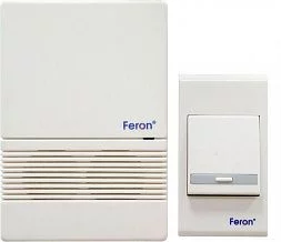 Звонок электрический дверной беспроводной FERON T-168