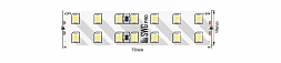 Лента светодиодная 196 LED/м, 20 Вт/м, 24В, IP20, Цвет: Теплый белый SWG2P196-24-20-WW-20 SWG