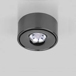 Накладной светодиодный светильник Glide 25100/LED 8W 4200K чёрный жемчуг Elektrostandard a059330