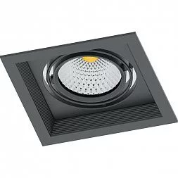 Светодиодный светильник Feron AL201 карданный 1x20W 4000K 35 градусов ,черный