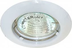 Светильник встраиваемый Feron DL110A потолочный MR11 G5.3 белый