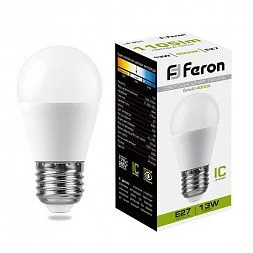 Лампа светодиодная Feron LB-950 Шарик E27 13W 175-265V 4000K
