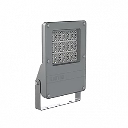 Светодиодный светильник "ВАРТОН" прожектор FL-Pro 30°x50° 100 Вт 5000К RAL7045 муар