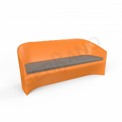 Диван Oasis Orange / Graphite