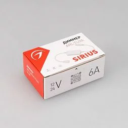 Диммер ARL-SIRIUS-TUYA-DIM-SUF Slim (12-24V, 1x6A, 2.4G) (Arlight, IP20 Пластик, 3 года)