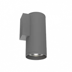 Светодиодный светильник VARTON архитектурный Gutta Single 1x15 Вт 5000 K IP67 18 градусов RAL7045 серый
