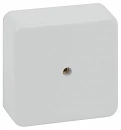 Распаячная коробка ЭРА BS-W-75-75-28 для кабель-канала белая 75х75х28мм IP40