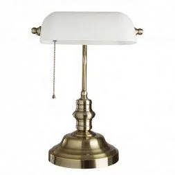 Декоративная настольная лампа Arte Lamp BANKER Бронза A2493LT-1AB