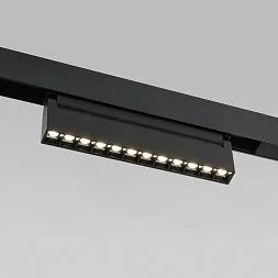 Трековый светильник Slim Magnetic HL02 12W 4200K черный 85010/01 Elektrostandard a057198