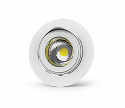 Светильник LED "ВАРТОН" DL/R встраиваемый поворотный 40° 165*125мм 30W 4000K белый DALI (⌀155mm)
