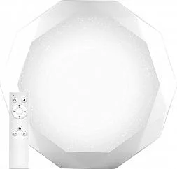 Светодиодный управляемый светильник накладной Feron AL5200 тарелка 60W 3000К-6500K белый
