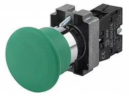 Кнопка управления ЭРА BBG70-BC-K06E LAY5-BC31 Грибок зеленый 1з
