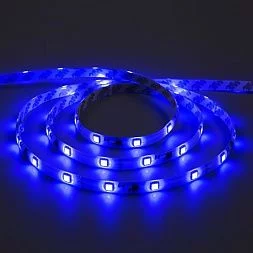 Cветодиодная LED лента Feron LS607, 60SMD(5050)/м 14.4Вт/м  5м IP65 12V синий