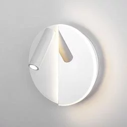 Настенный светодиодный светильник Drom LED 40105/LED белый/хром Elektrostandard a055361