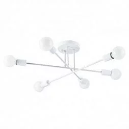 Потолочная люстра Arte Lamp ALASTOR Белый A5435PL-6WH