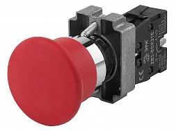 Кнопка управления ЭРА BBG70-BC-K04E LAY5-BC41 Грибок красный 1з