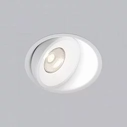Встраиваемый светодиодный светильник 6W 4200K белый/чёрный 25083/LED Elektrostandard a062942