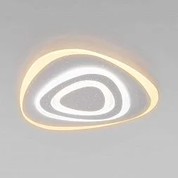 Потолочный светодиодный светильник с пультом управления Eurosvet белый 90115/6
