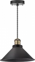 Светильник Navigator 61 536 NIL-WF02-008-E27 60Вт 1,5м. метал. черный/бронза