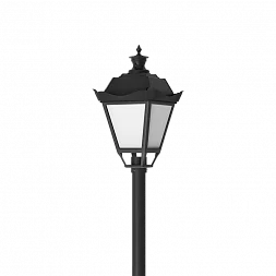 Светодиодный светильник "ВАРТОН" парковый Retro 40W торцевой 3000К