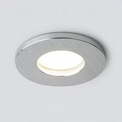 Влагозащищенный точечный светильник 125 MR16 серебро Elektrostandard a053359