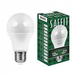 Лампа светодиодная SAFFIT SBA6012 Шар E27 12W 230V 4000K
