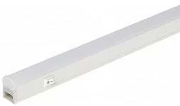 Линейный светодиодный светильник ЭРА LLED-01-08W-4000-W 8Вт 4000K L574мм с выключателем