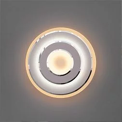 Настенный светильник Eurosvet белый / хром 90185/1