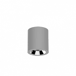 Светильник LED "ВАРТОН" DL-02 Tube накладной 100*110 12W 4000K 35° RAL7045 серый муар