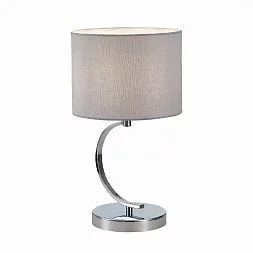 Прикроватная лампа Хром/Серый E14 1*40W LINDA SLE105304-01