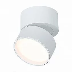 Светильник потолочный поворотный Белый LED 1*9W 3000K 720Lm Ra>90 120° IP20 D85xH87 170-240VV Накладные светильники ST651.532.09