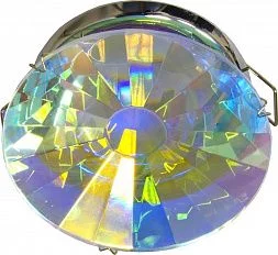 Светильник потолочный, MR16 G5.3 с многоцветным стеклом, хром, DL220-C
