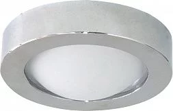 Светильник потолочный, MR16 G5.3 с матовым стеклом, хром, DL204