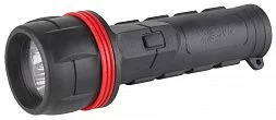 Светодиодный фонарь ЭРА R2D ручной на батарейках резина