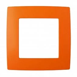 12-5001-22 ЭРА Рамка на 1 пост, Эра12, оранжевый (20/200/6000)