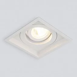 Алюминиевый точечный светильник 1071/1 MR16 WH белый Elektrostandard a036503