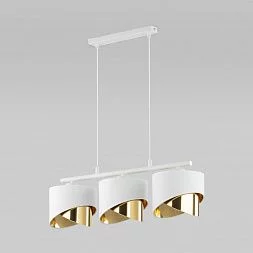 Подвесной светильник с тканевыми абажурами TK Lighting Grant White 4821