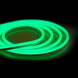 Cветодиодная LED лента Feron LS721 неоновая, 144SMD(2835)/м 12Вт/м  50м 220V IP67, зеленый
