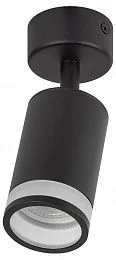 Светильник настенно-потолочный спот ЭРА OL23 BK MR16/GU10, черный