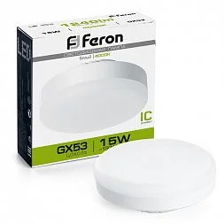 Лампа светодиодная Feron LB-454 GX53 15W 175-265V 4000K