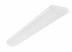 Светодиодный светильник "ВАРТОН" LUX опаловый накладной 1235*160*65 36 ВТ 6500К с функцией аварийного освещения