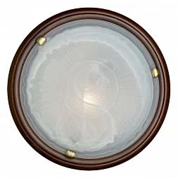 Настенно-потолочный светильник Сонекс GL-WOOD 2*60Вт Ø360 136/K