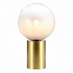 *Настольная лампа ST-Luce Золотистый/Прозрачно-белый E27 1*60W SL1190.204.01