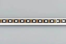 Лента SPI-5000-RAM-5060-60 12V Cx1 RGB-Auto (Black 10mm, 8W/m, IP20) (Arlight, Открытый, IP20)