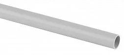 Труба ПВХ гладкая жесткая ЭРА TRUB-40-PVC 3х метровая легкая серая d 40мм 42м