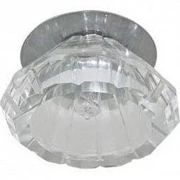 Светильник потолочный, JCD9  35W с прозрачным-белым стеклом, хром, JD84