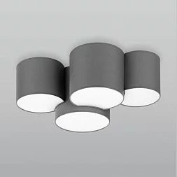 Потолочный светильник с тканевыми абажурами TK Lighting Mona Gray 4393